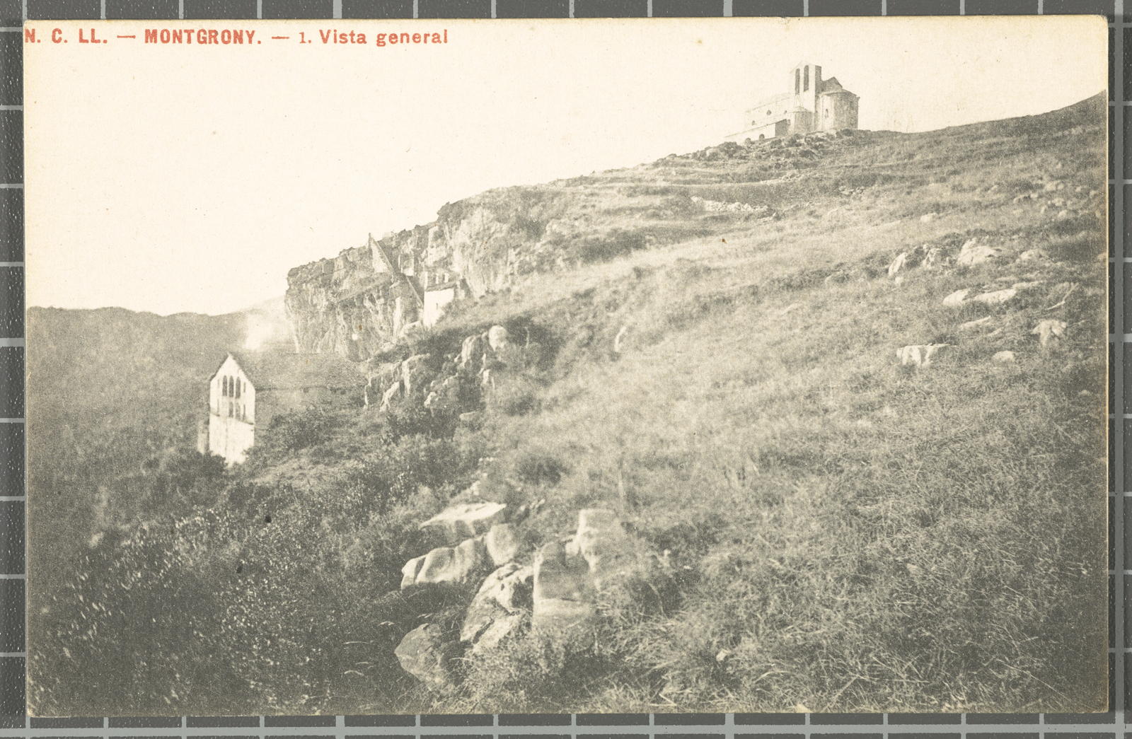Desconegut, N. C. LL. - Montgrony. - 1. Vista general