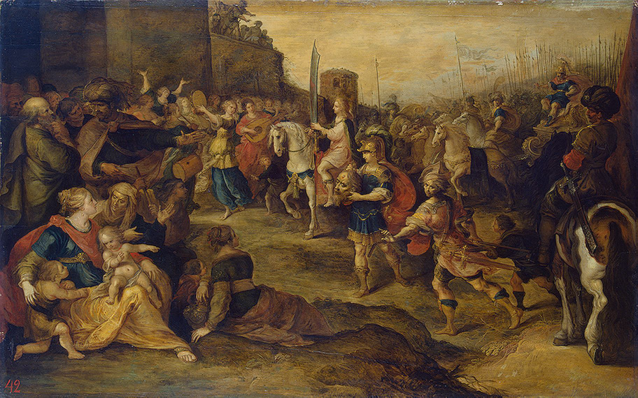 Frans Francken the Younger, Entry of David into Jerusalem