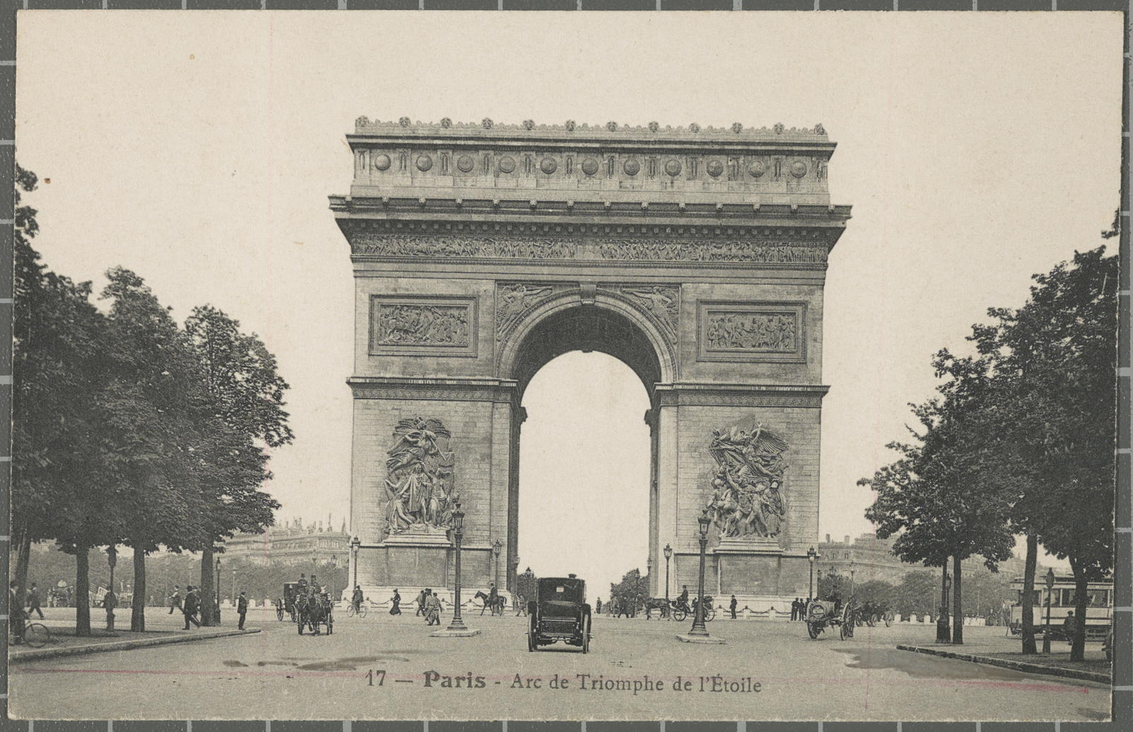Desconegut, 17 - PARIS - Arc de Triomphe de l 'Étoile