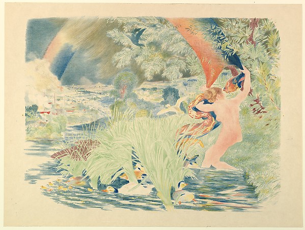Félix Bracquemond, The Rainbow