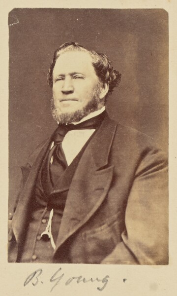 Unknown, [Portrait of Brigham Young]