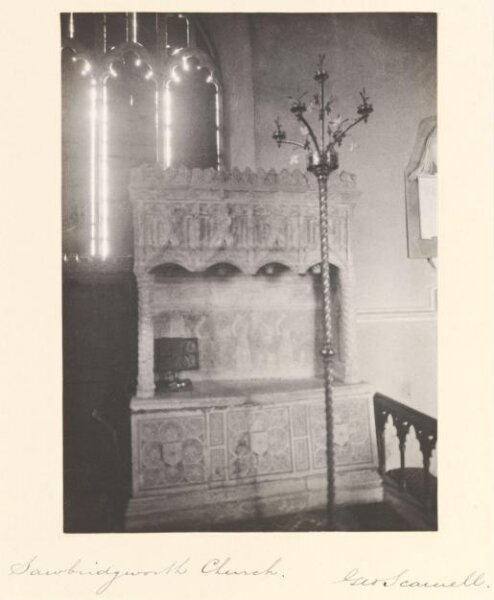 Scamell, George (Mr), National Photographic Record and Survey