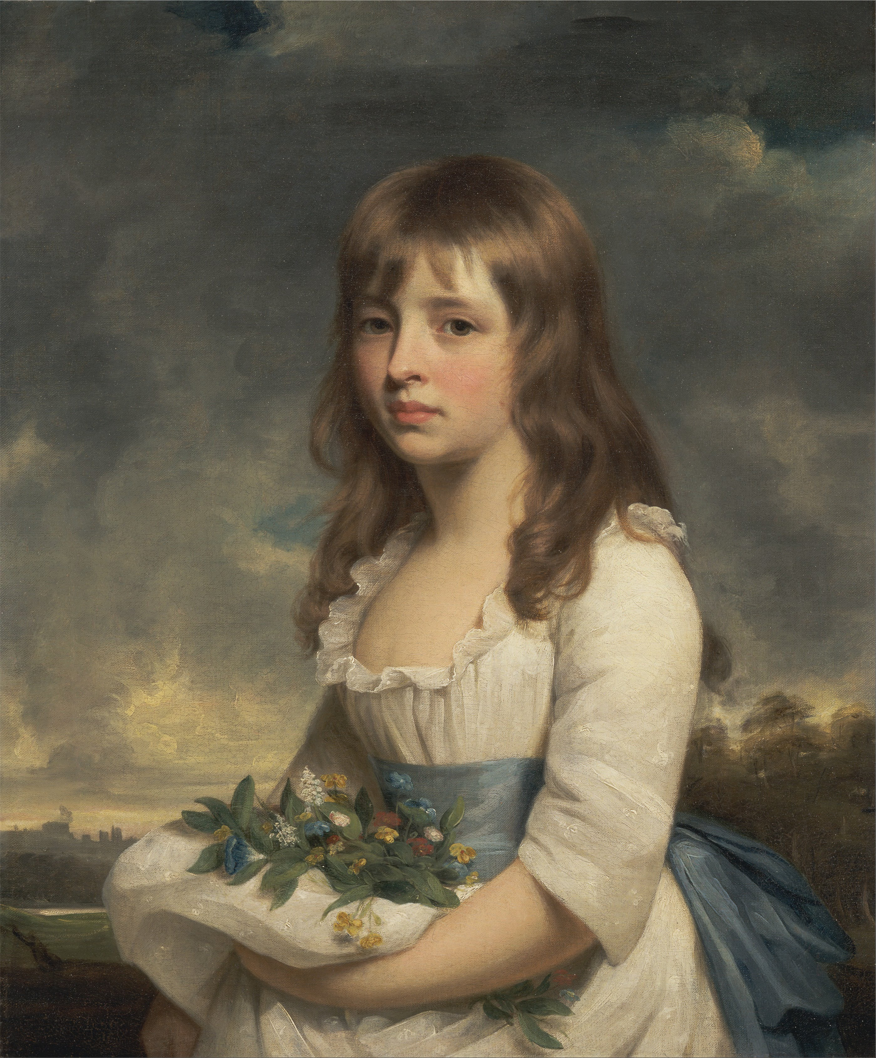 William Beechey, Portrait of a Girl