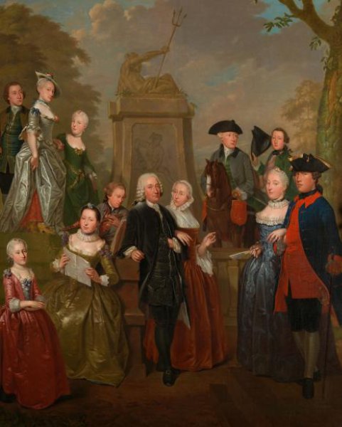 Jan Stolker, Portrait of Theodorus Bisdom van Vliet and his Family