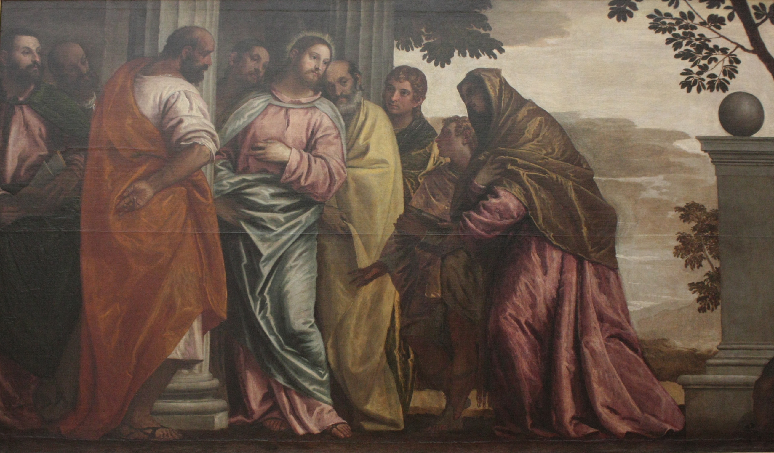 Paolo Veronese, Christ meeting the wife and the sons of Zebedee