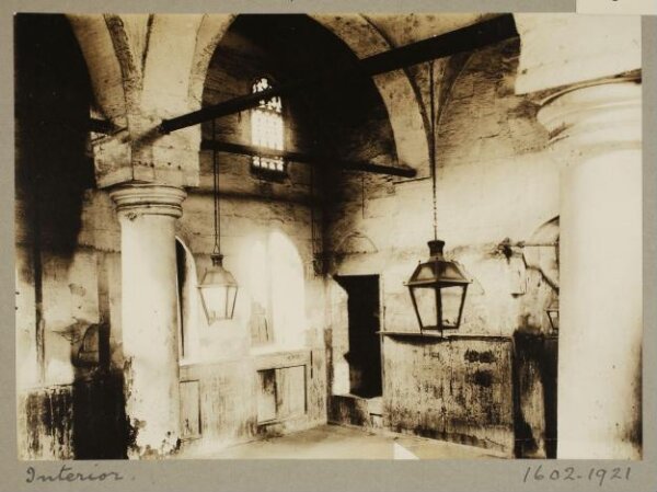 K.A.C. Creswell, Interior of the zawiya of Shaykh Hasan al-Rumi, Cairo
