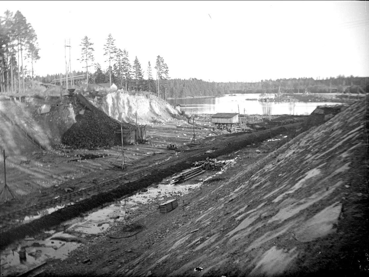 August Fredrik Schagerström, Landscape View by Rail, at Älvkarleö, Älvkarleby parish, Uppland, 1924