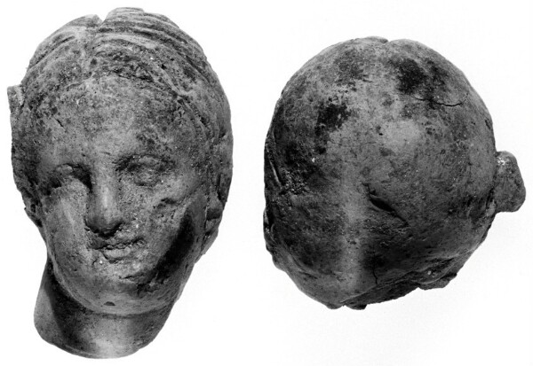 Unknown, Female Head with Knidian Coiffure