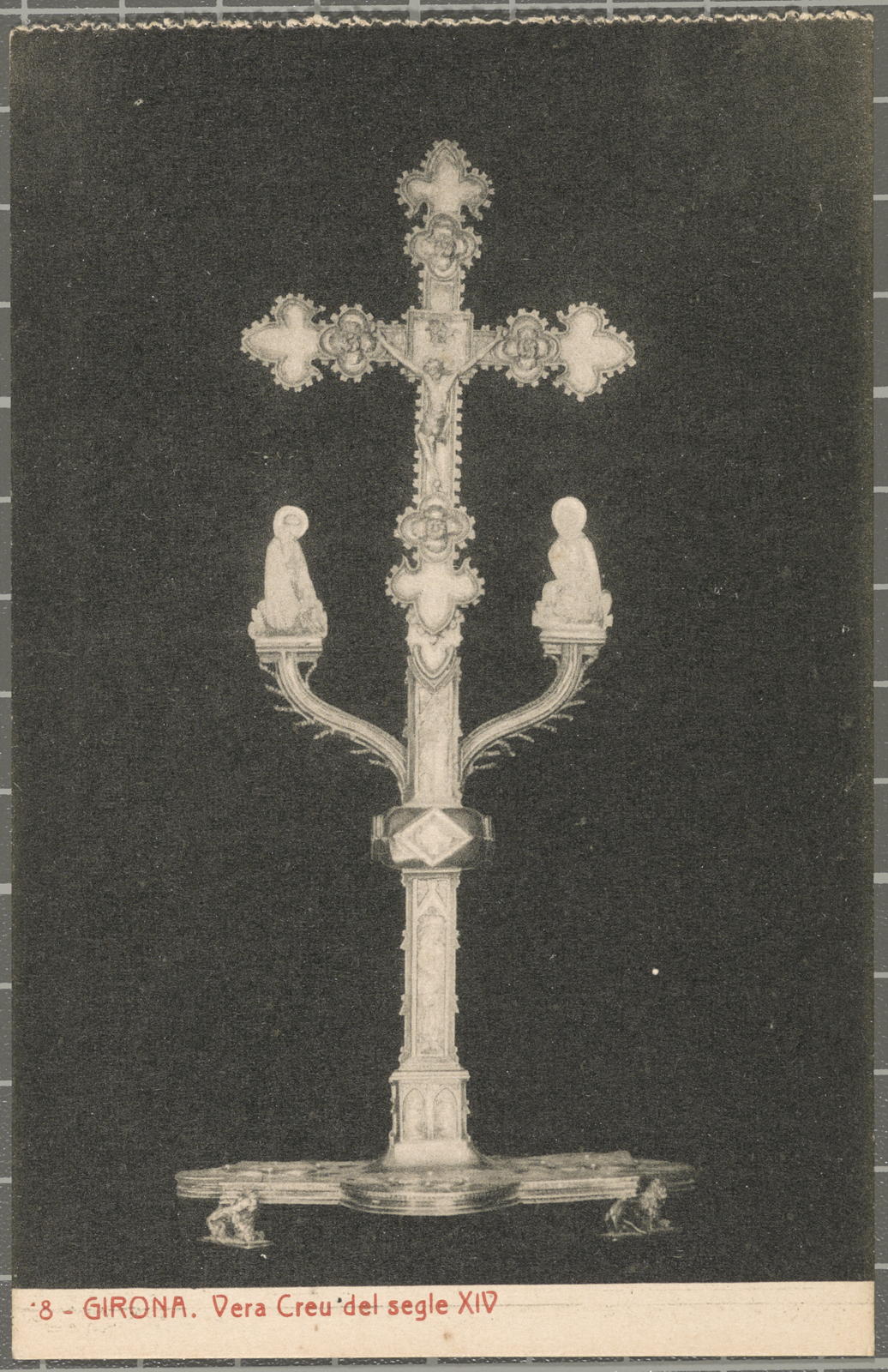 Desconegut, 18-Girona. Vera Cross of the fourteenth century