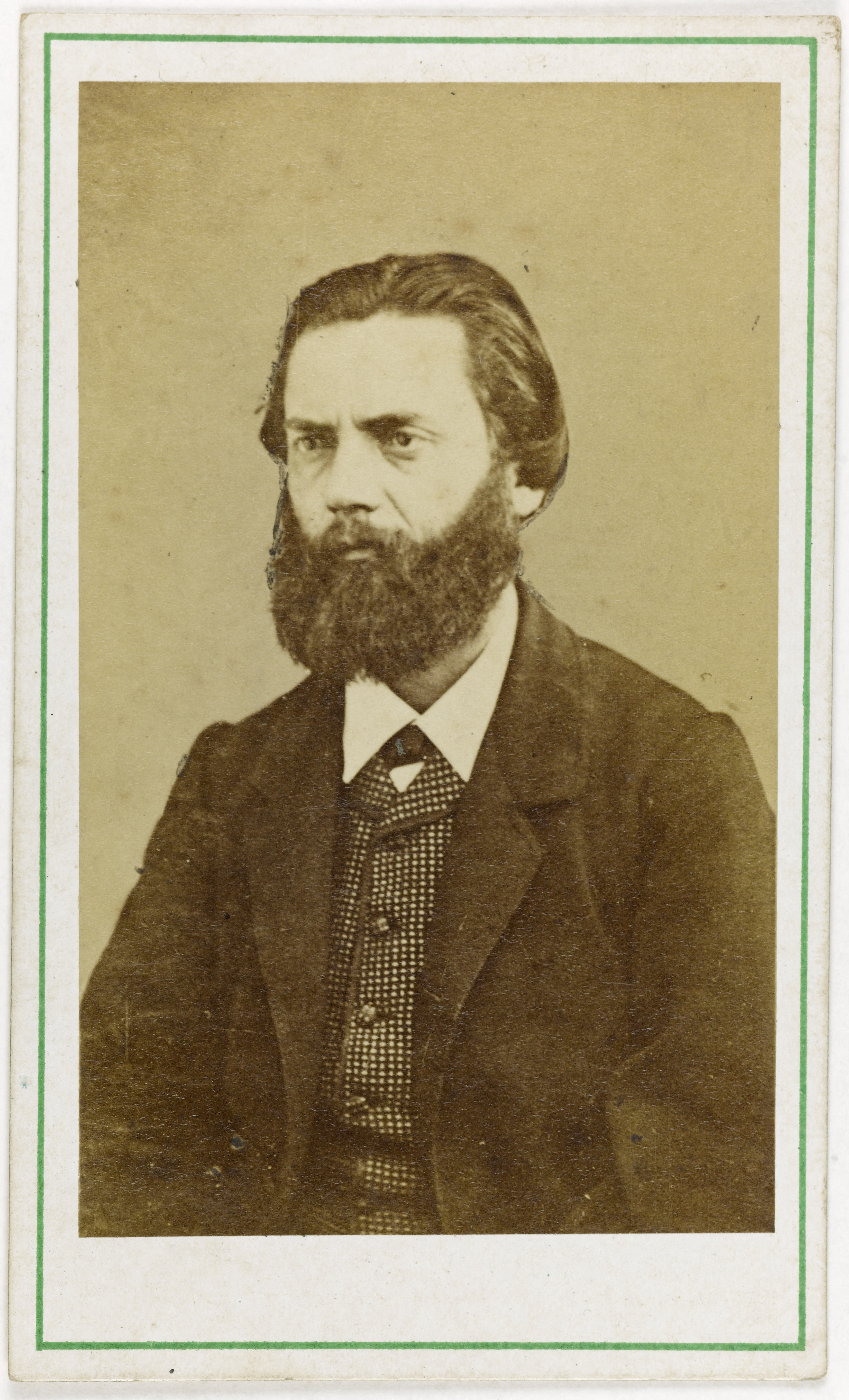 Anonyme, Portrait de Jules Vallès (1832-1885), écrivain, publiciste et membre de la Commune en 1871.