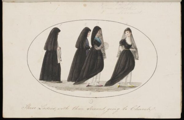 Unknown, Costume of Madeira, 1805