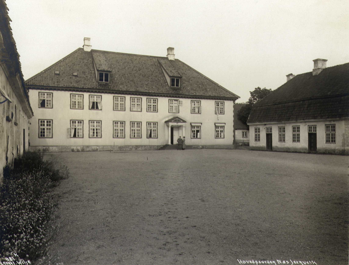 Anders Beer Wilse, Hovedbygning, Nes Jernverk, Tvedestrand, Aust-Agder.