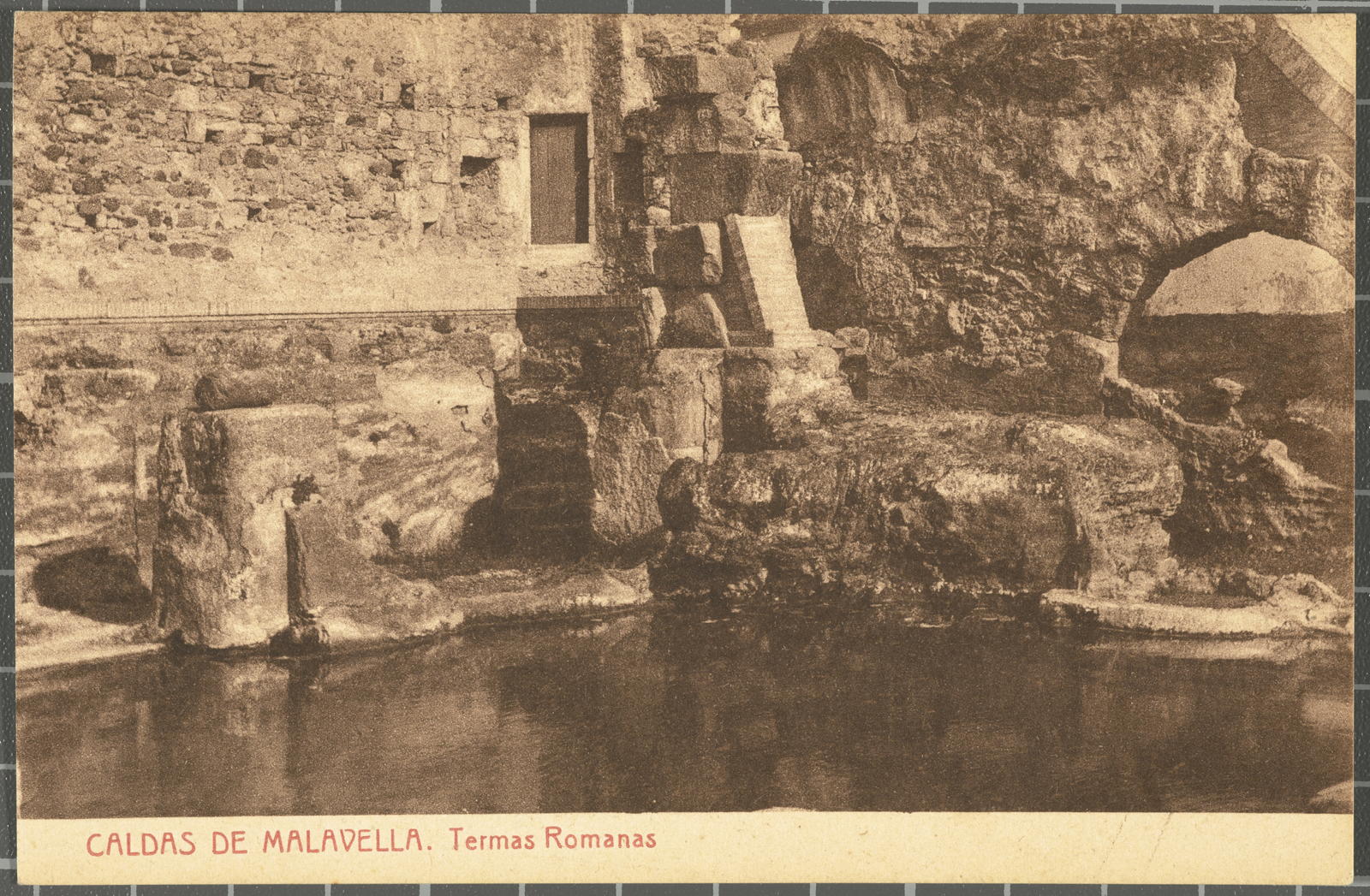 Josep Thomas Bigas, CALDAS DE MALAVELLA. Roman Termas