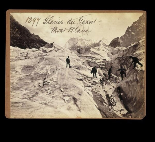 Francis Frith, Glacier du Geant.  Mont Blanc