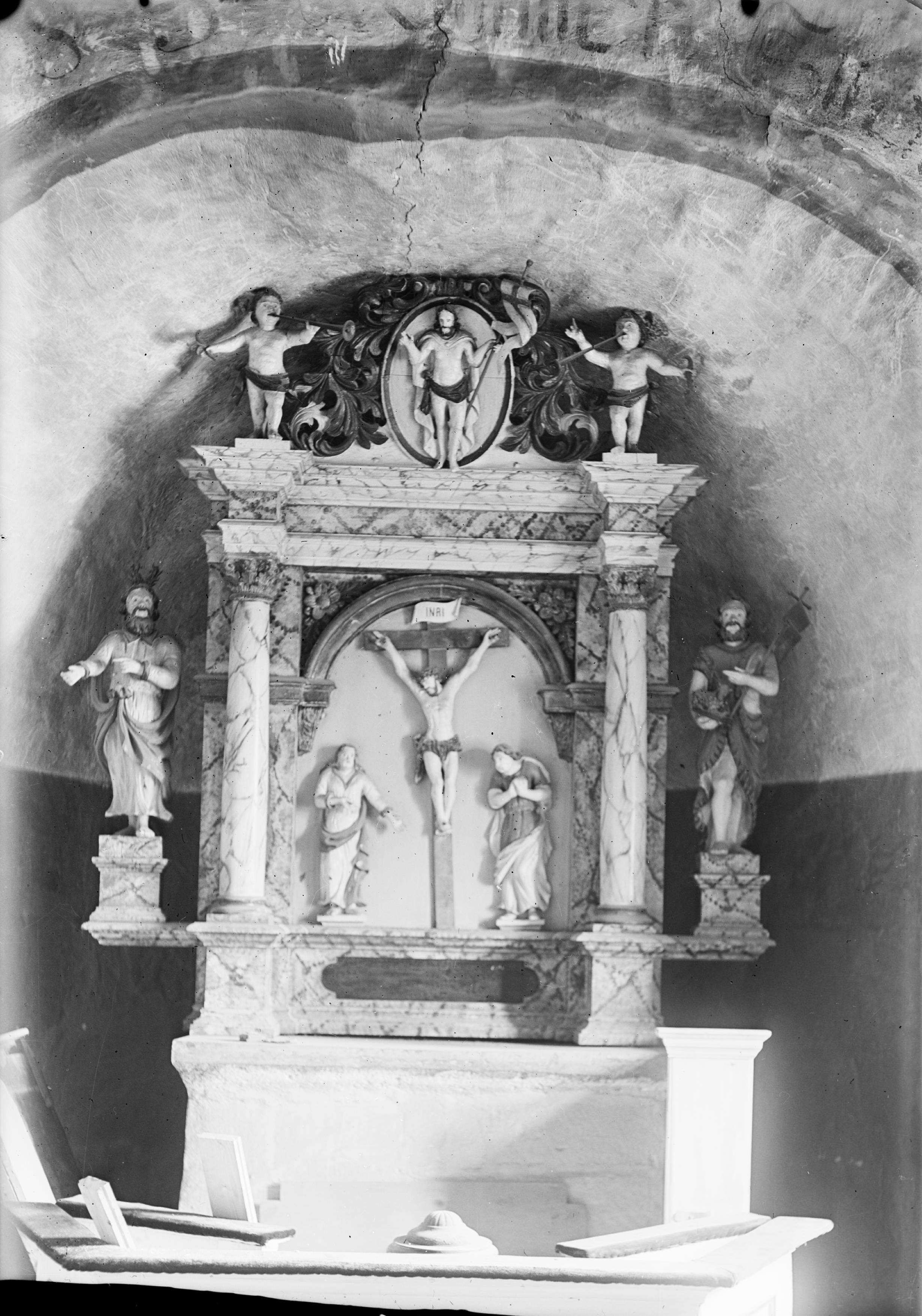 Olle Hellström, Mjäldrunga kyrka