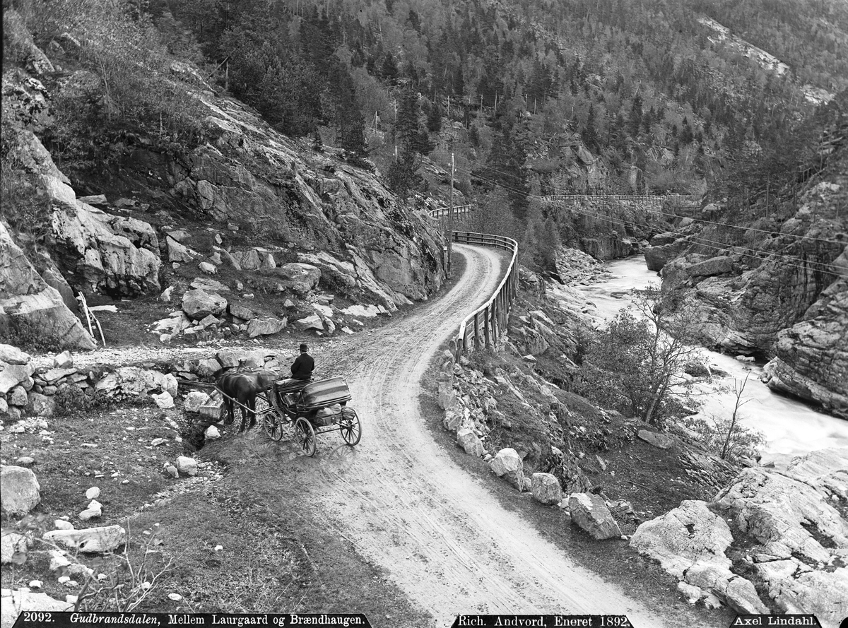 Axel Lindahl, "Prot: Gudbrandsdalen Mellem Laurgård og Brændhaugen