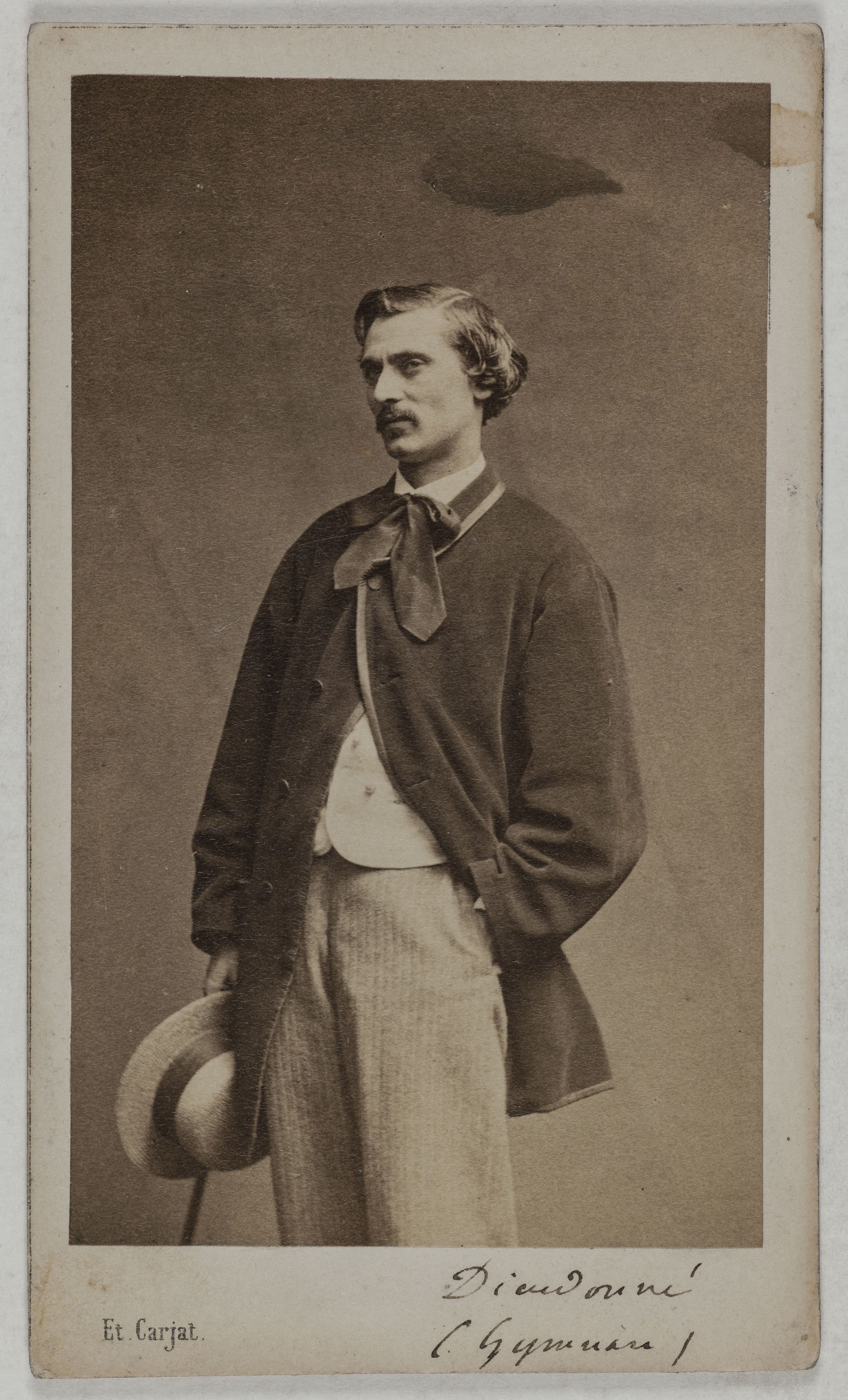 Carjat & Cie, Portrait de Dieudonné, (acteur)