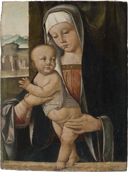 Marco Basaiti, Madonnan med barnet