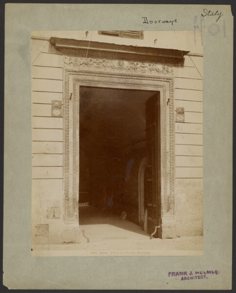 Unknown, Roma, Porta del Palazzo Simonetti