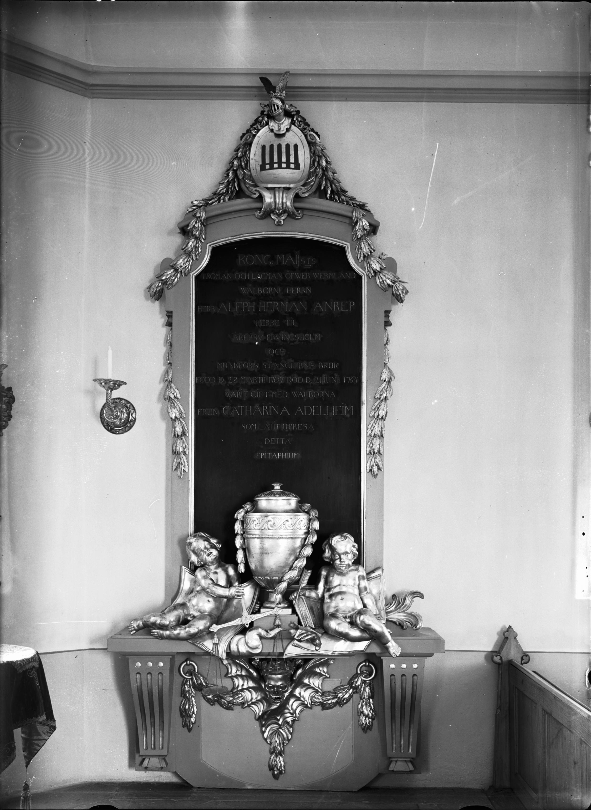 Nils Åzelius, Gräve kyrka