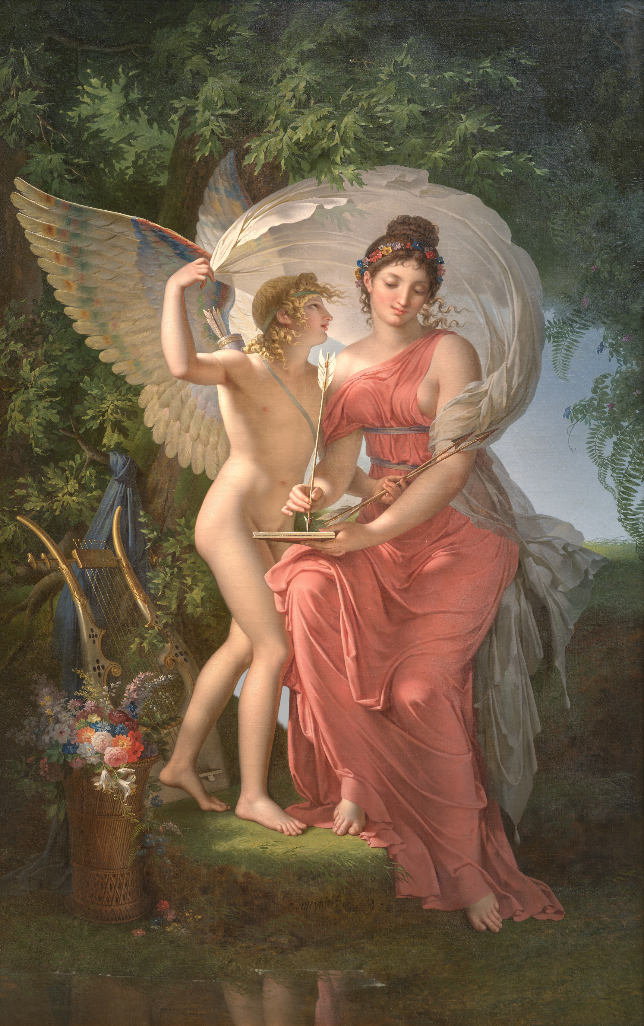 Charles Meynier, Erato, Muse of Lyrical Poetry