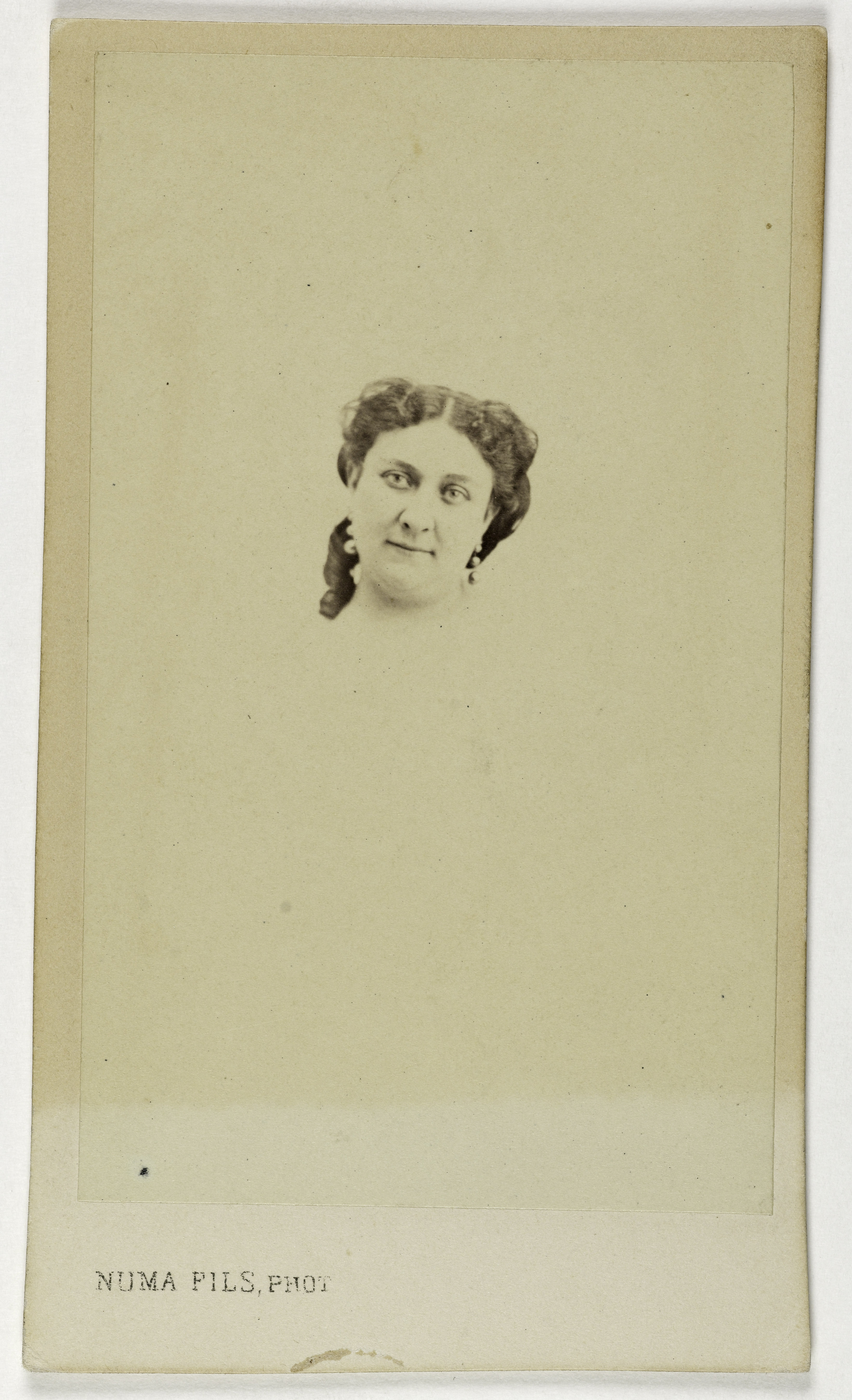 Numa Fils, Portrait de Lagier Suzanne, (1833-1893), (actrice, chanteuse populaire, compositeur)