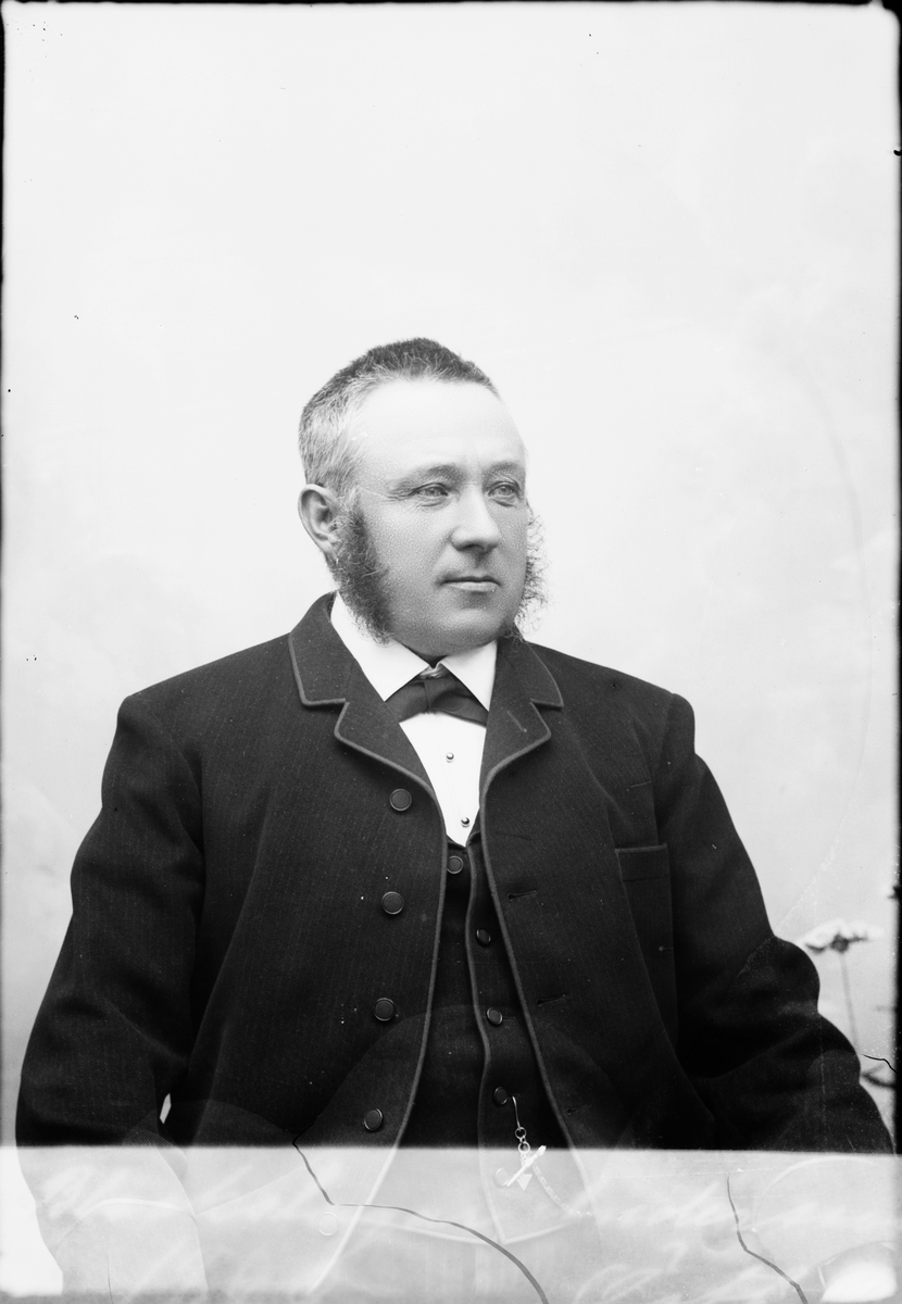 Skötsner-Edhlund, Ateljé Portrait - Bleckbatcher Andersson, Östhammar, Uppland 1892