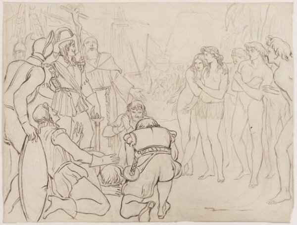 Unknown, Drawing by a member of the Sketching Society