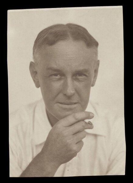Unknown, Portrait of a Man Smoking