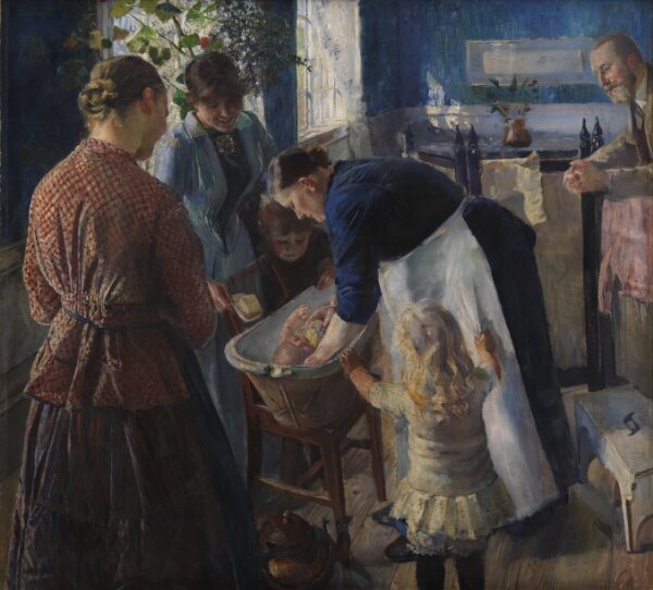 Christian Krohg, I baljen