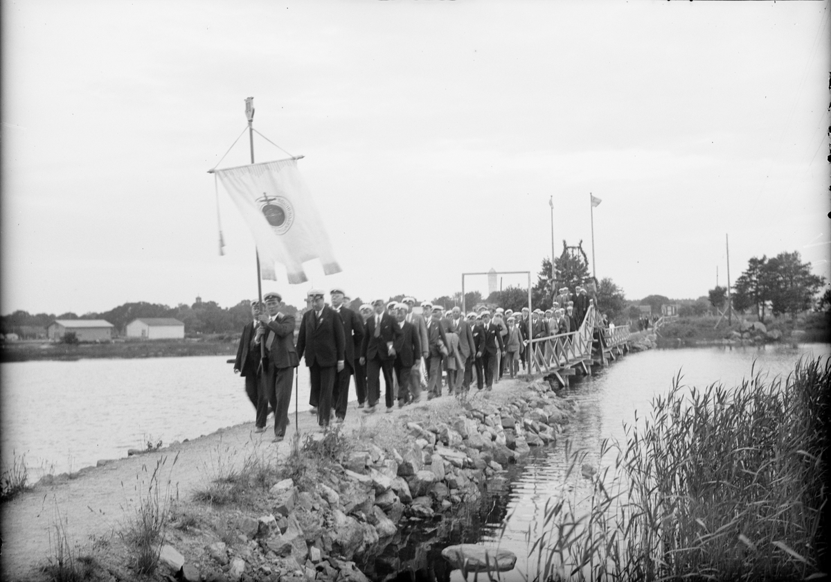 Skötsner-Edhlund, "Upplands sångarförbund på väg till Krutudden", Östhammar, Uppland