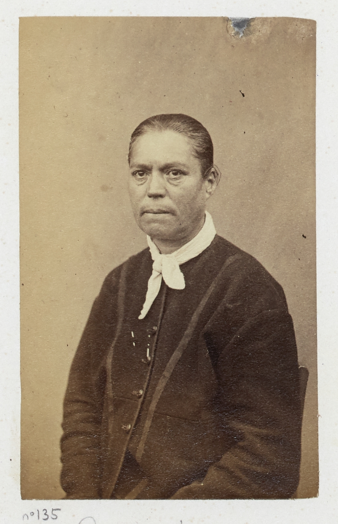 Ernest Charles Appert, Portrait de Desdoit (Destoit, Lacroix ?) Jeanne, pris à la prison de Versailles.
