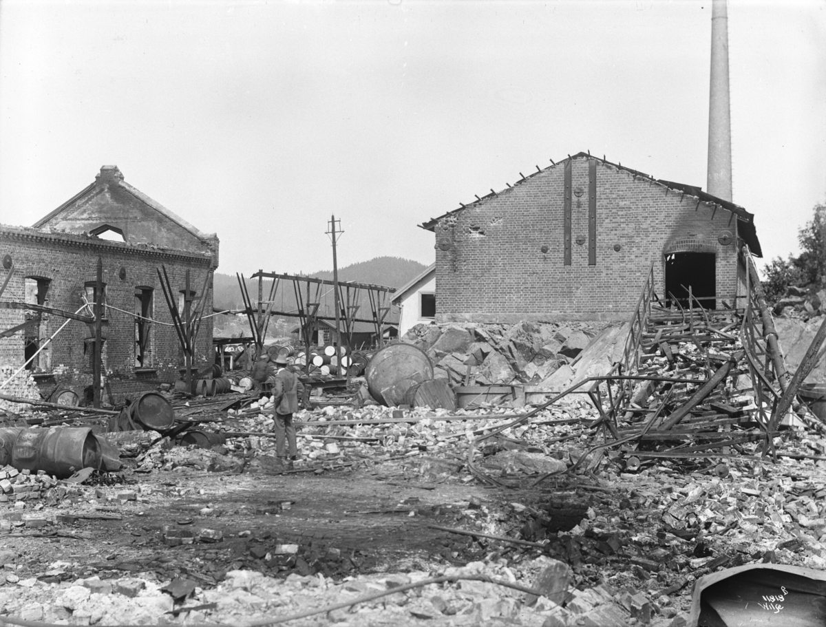 Anders Beer Wilse, Konv: Engene brandtomten