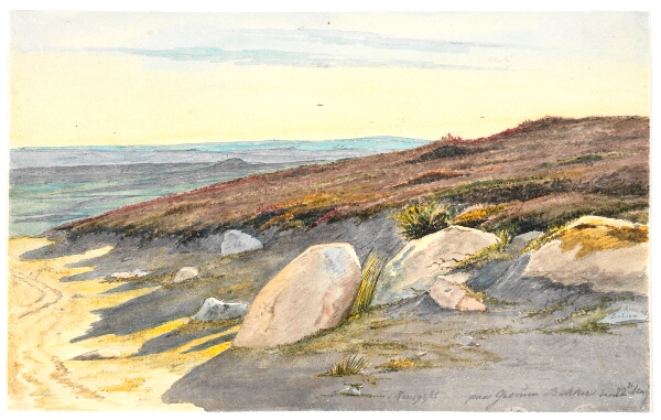 Martinus Rørbye, Fra Gærum bakker i Vendsyssel, 22. maj 1833