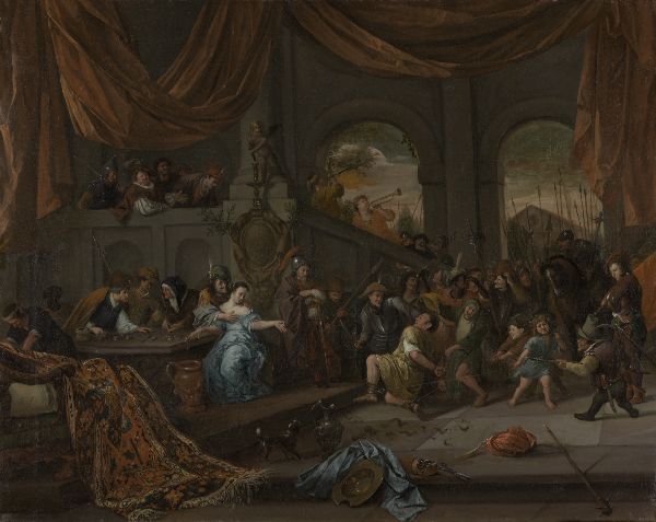Jan Steen, Samson Offended by the Philistines