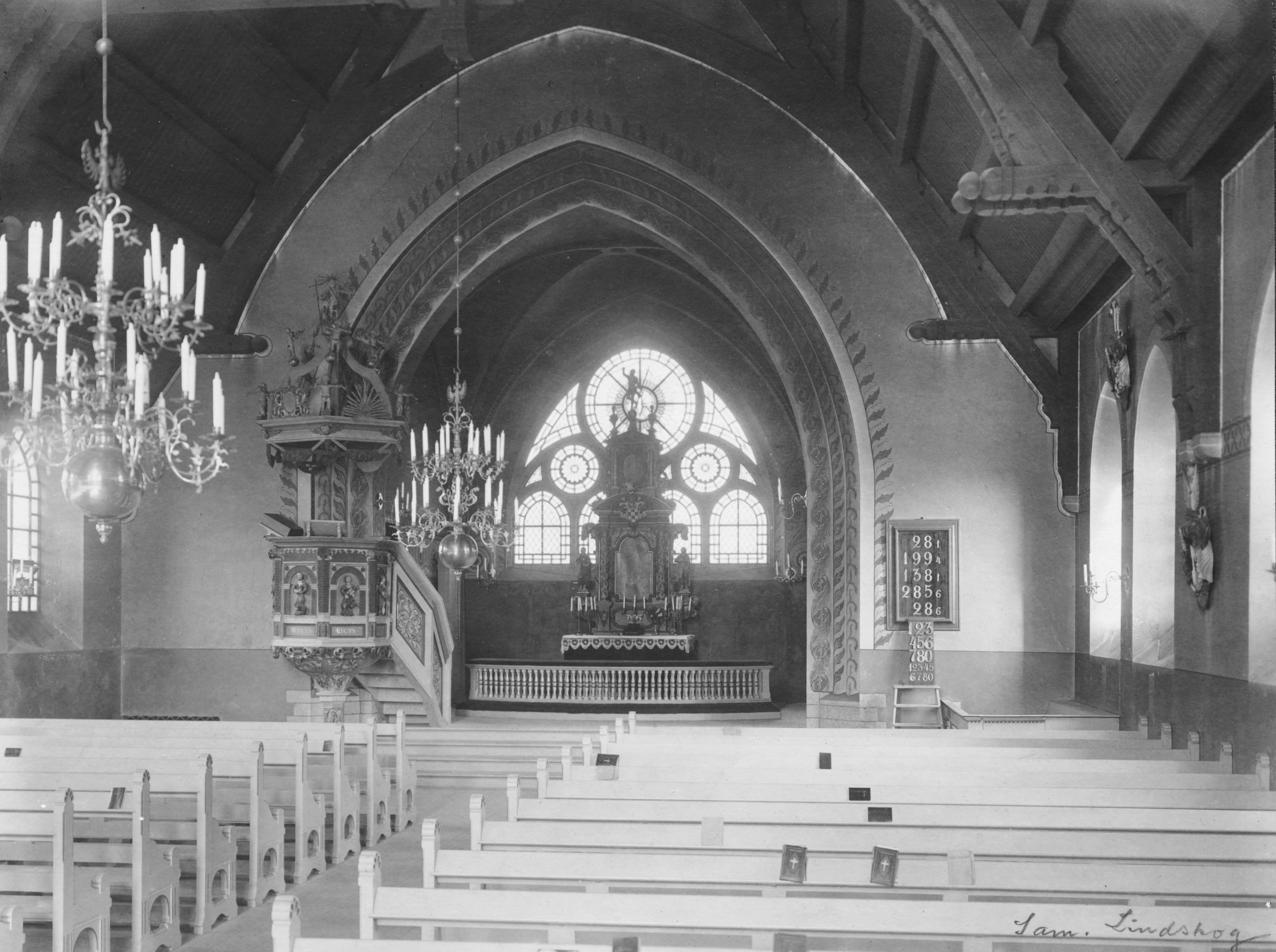 Samuel Lindskog, Skagershults kyrka