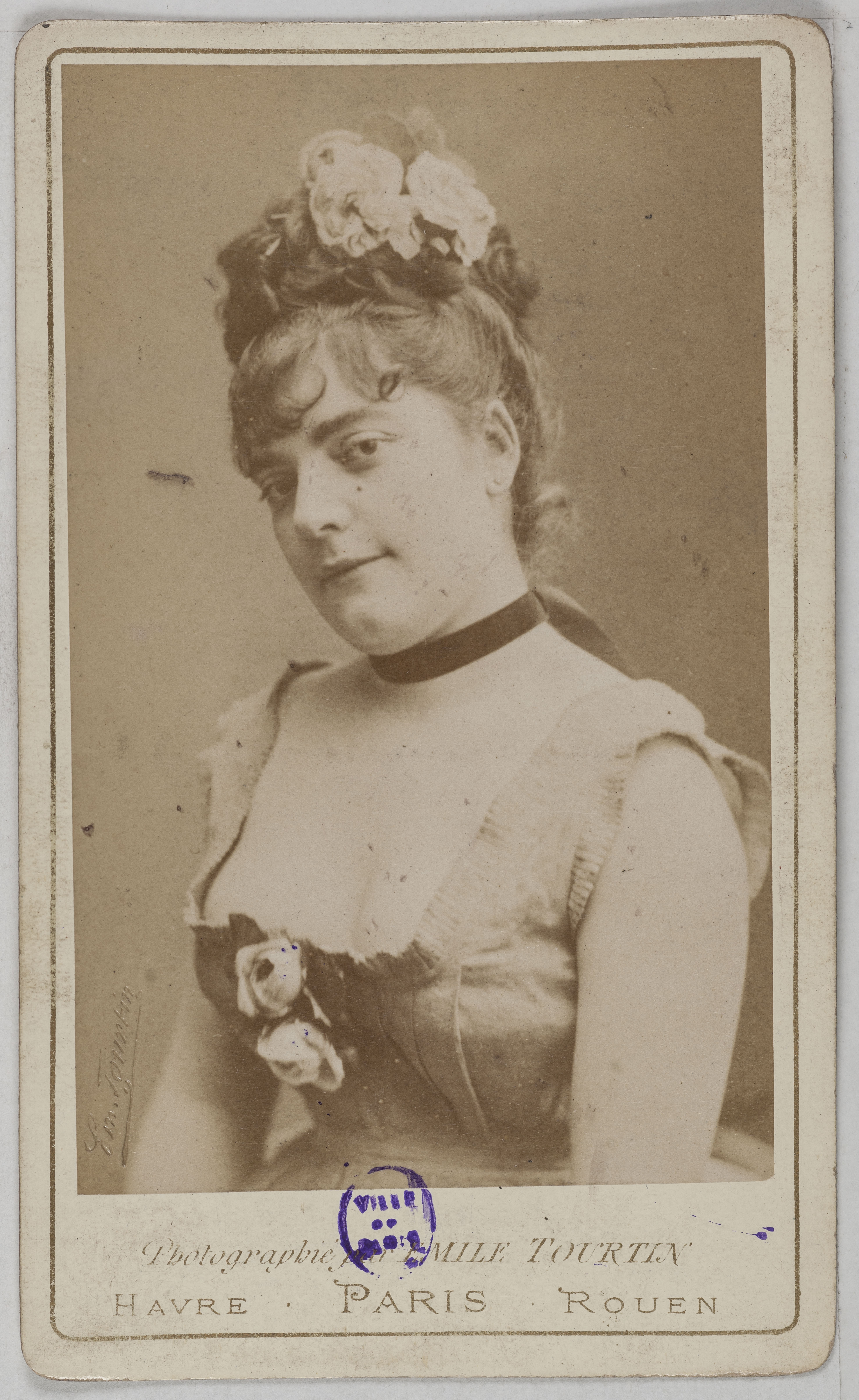 Joseph Tourtin, Portrait de Julia (actrice)