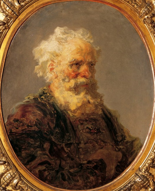 Jean-Honoré Fragonard, Portrait d'homme âgé