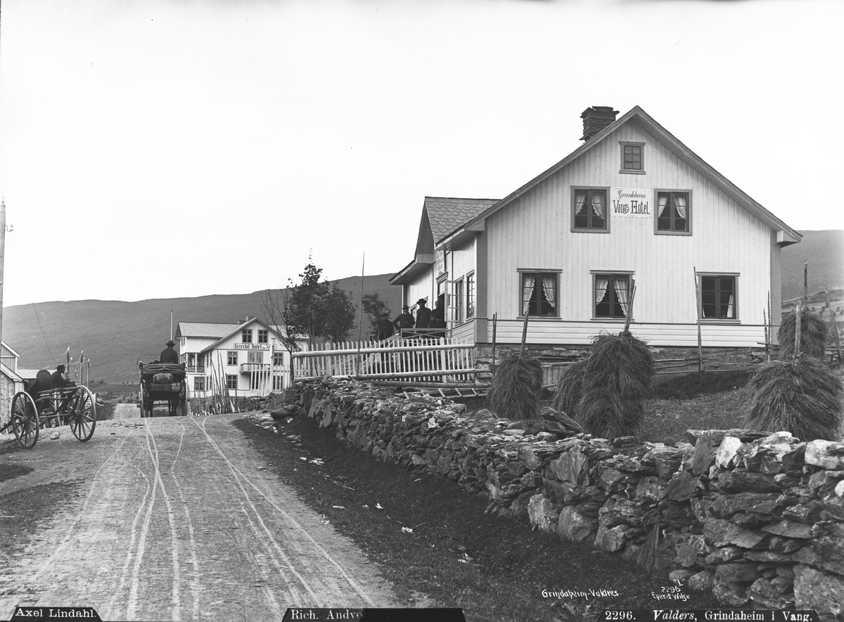 Axel Lindahl, "Prot: Grindaheim i Vang