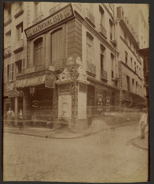 Eugène Atget, Fontaine Maubuée, Rue Saint-Martin