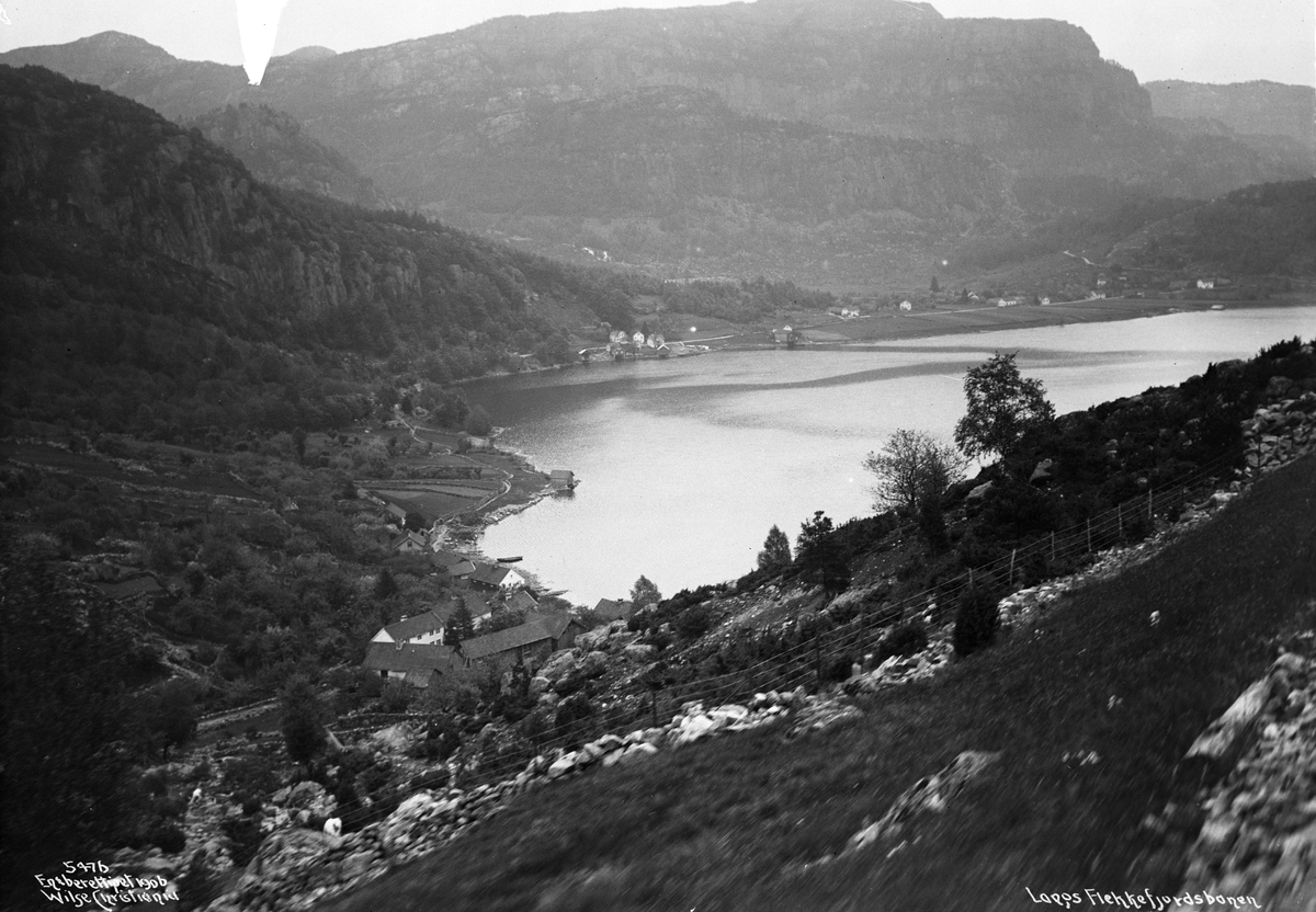 Anders Beer Wilse, Prot: Flekkefjordbanen ved Logene Juni