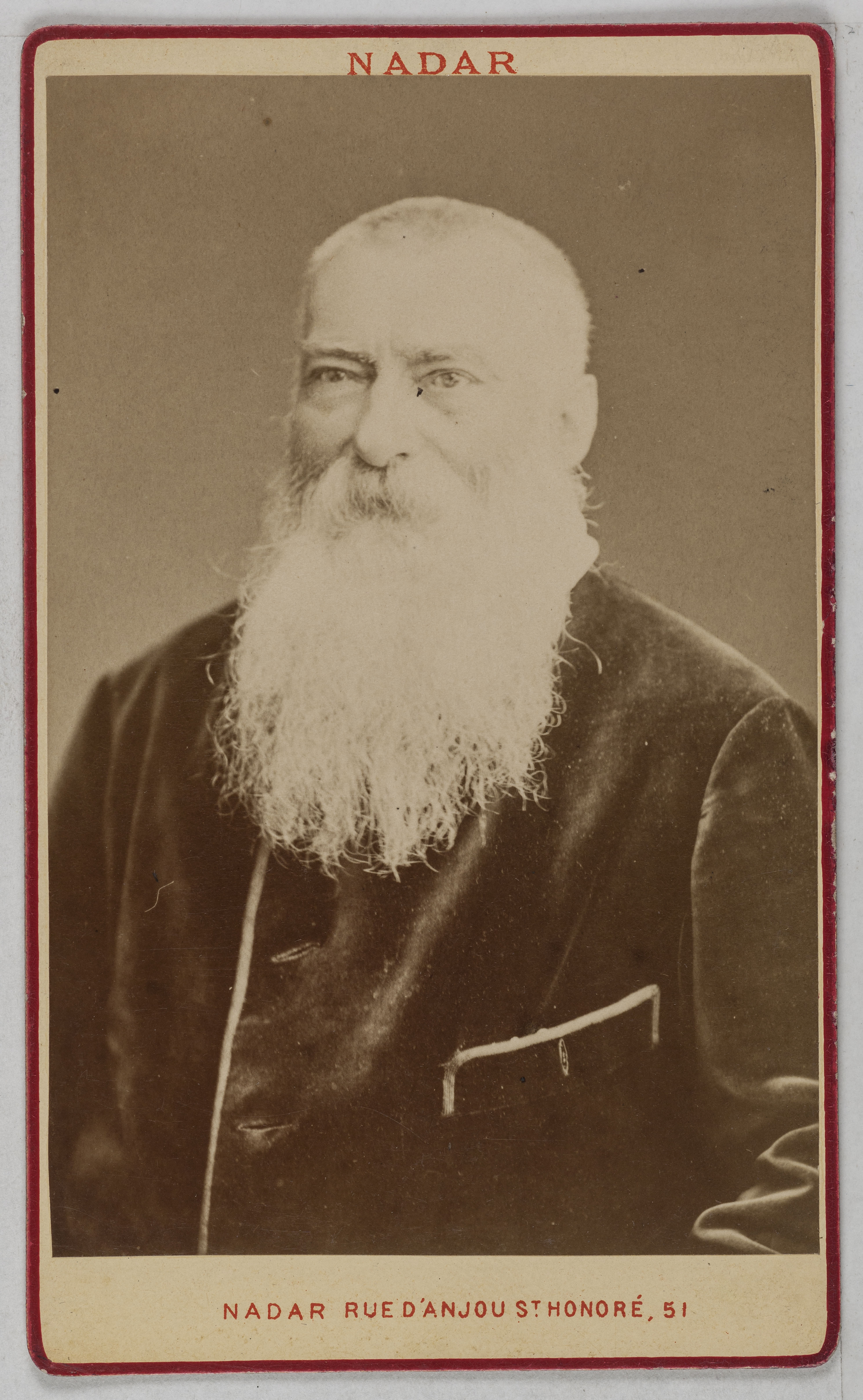 Atelier Nadar, Portrait d'Alphonse Karr (1808-1890), (écrivain, journaliste)