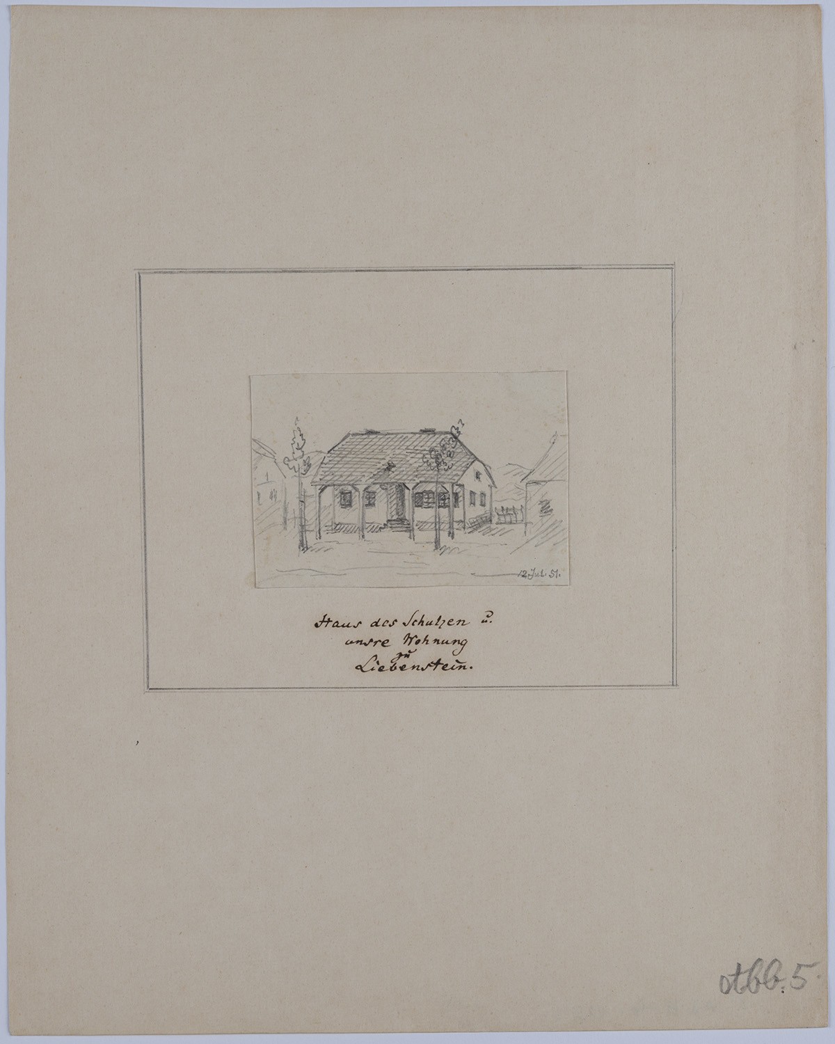 Rudolf Lutter, Liebenstein (Bad Liebenstein, Thüringen): Haus des Schulzen