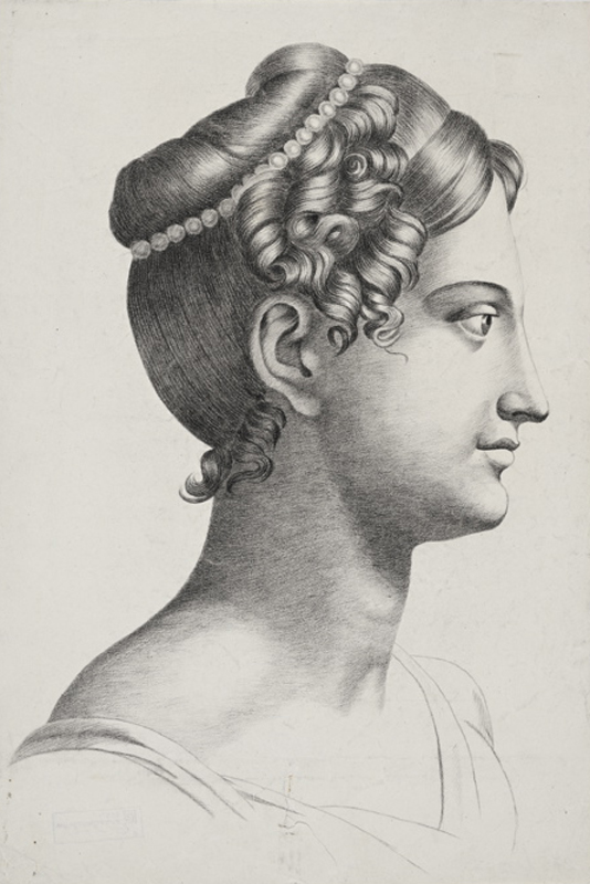 Henriette von (autor) Helffreich, Naise portree