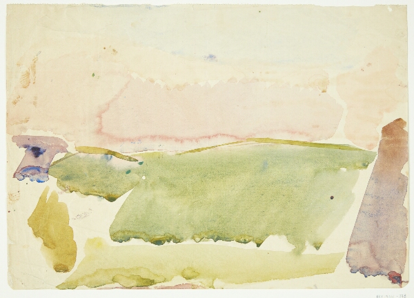Edvard Weie, Landskab med marker