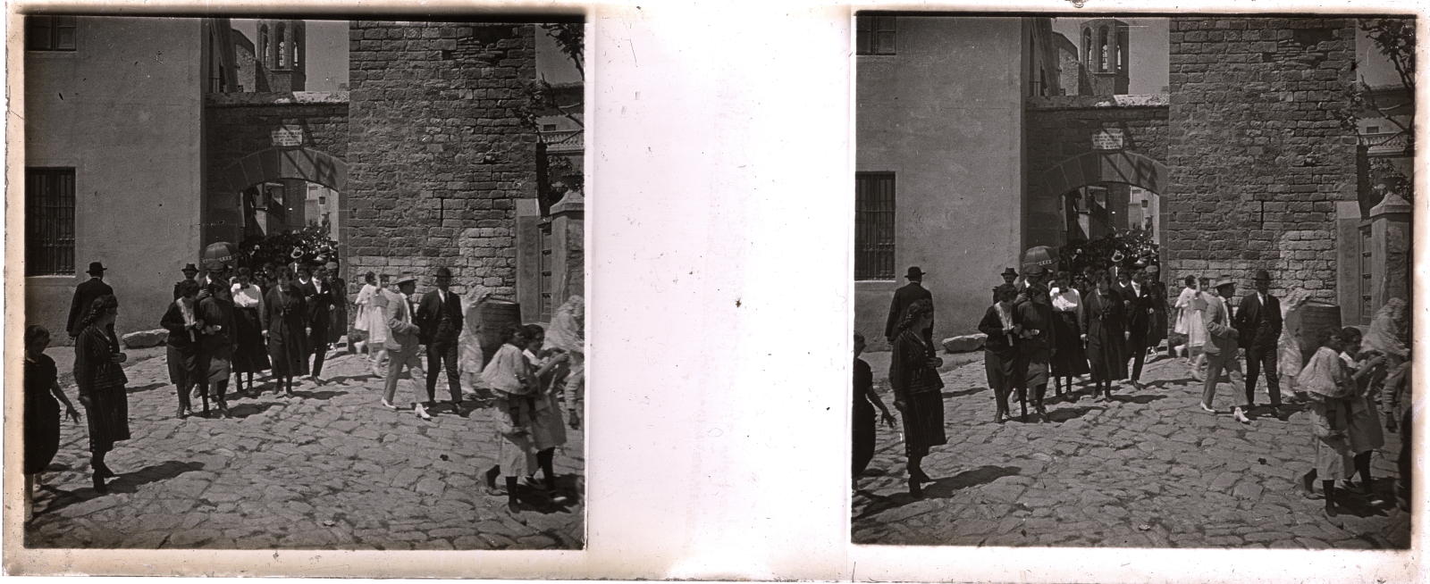 Desconegut, [Acte religiós al monestir de Santa Maria de Pedralbes]