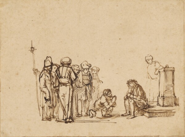 Unknown, The Mocking of Christ