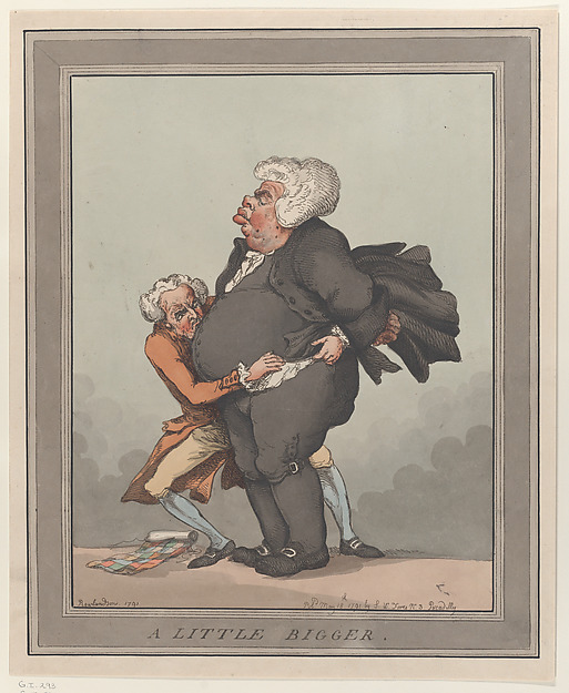 Thomas Rowlandson, A Little Bigger