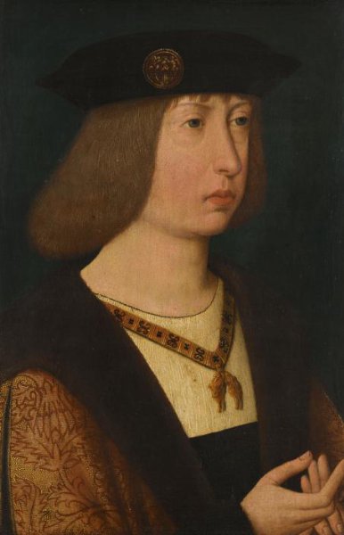 anonymous, Portrait of Philip the Fair, Duke of Burgundy
