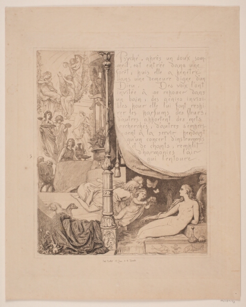 Lorenz Frølich, Illustration nr. 5 til "L`Amour et Psyché"
